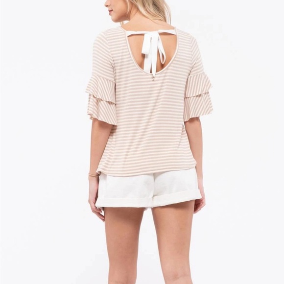 Blu Pepper ruffled blouse. - Picture 2 of 5